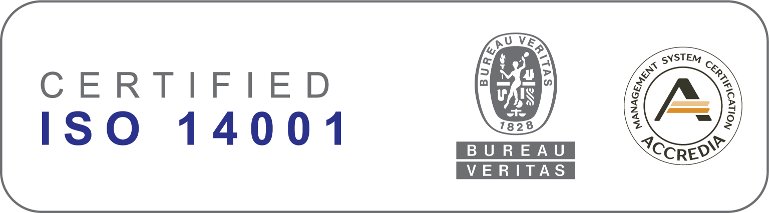 Logo certificato ISO 14001