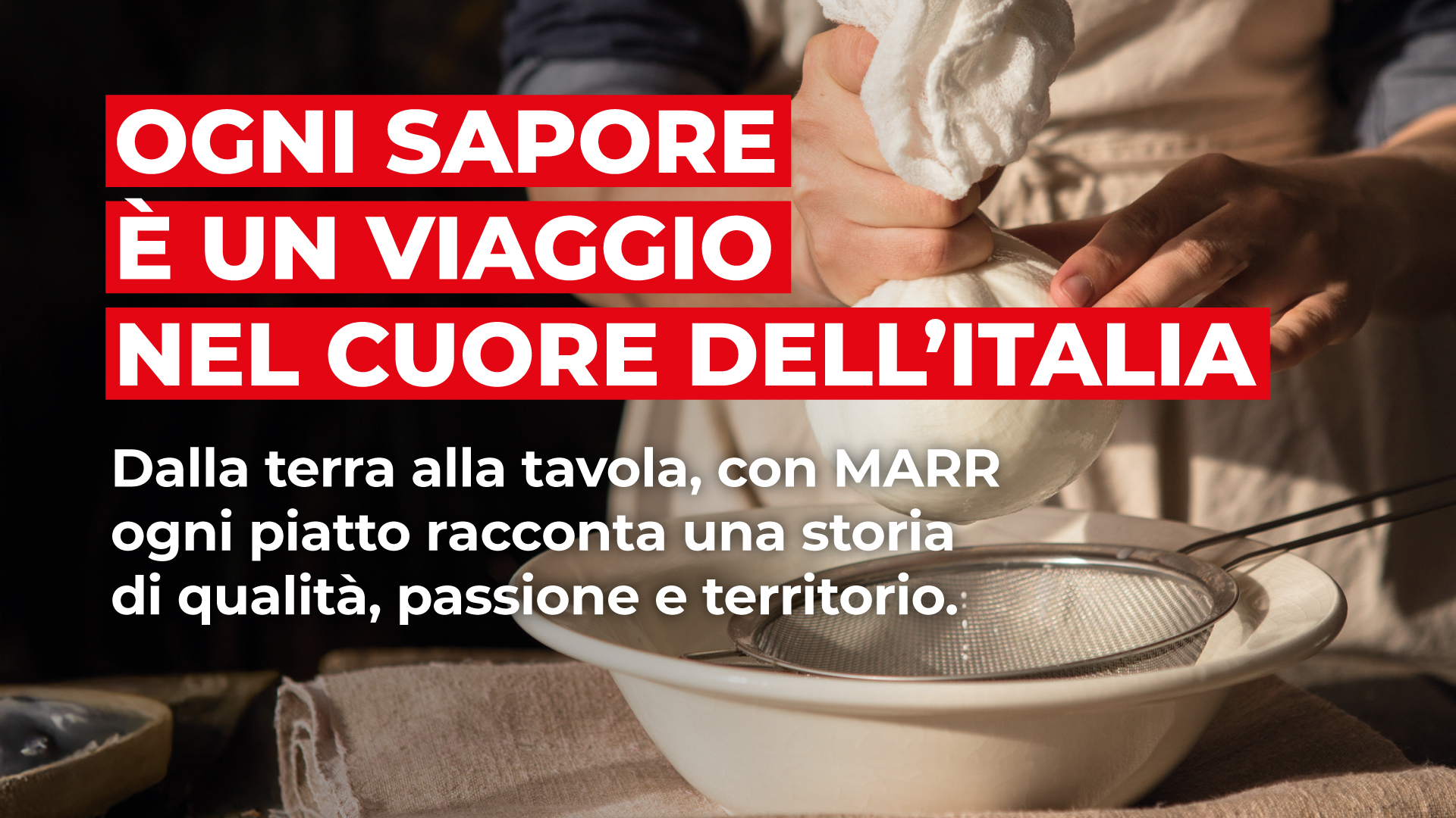 MARR: Ogni sapore è un viaggio nel cuore dell’Italia
